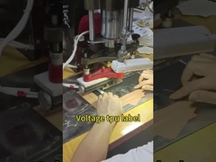 TPU Yüksek frekanslı etiket su geçirmez özel giyim yamaları