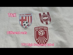 Yüksek frekanslı etiket TPU Isı transferi etiketi renkli tpu ısı basın etiketi