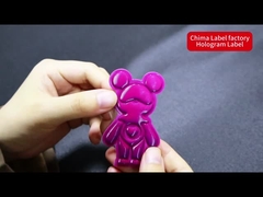 Giysilere Ütülenmiş Özel Kumaş Rozetler, Kabartmalı TPU Etiketleri