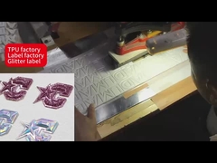 Özel TPU OEKOTEX Yamaları OEM Giyim Simfoni Roman Kauçuk Yamaları