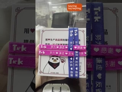 Ekoloji dostu kişiselleştirilmiş promosyon hediyeleri 3d anahtarlık herhangi bir renk