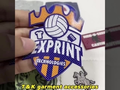 Çevre dostu demir giysilerde ısı mühürlü kauçuk yamaları