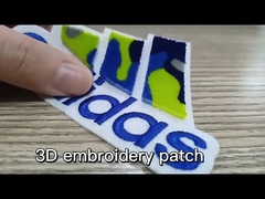 OEM Fabrika Fiyatı Kıyafetler için Kumaş Patchleri Üzerine Kırılmış Tam