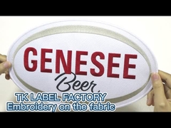 Giysi Etiketler nakış Patçalı demir ısı aktarımı yıkanabilir