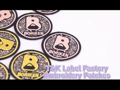 Nakış Giysileri Köpekbalığı Etiketleri Isı Transfer Yamaları Yıkanabilir Özel