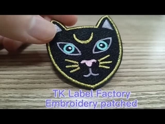 Nakış Giysileri Köpekbalığı Etiketleri Isı Transfer Yamaları Yıkanabilir Özel