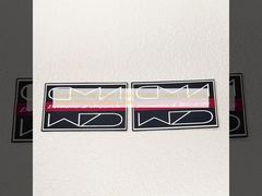 Dayanıklı Silikon Ekran Baskı Giysi Etiketleri Canlı Mürekkep Ekran Baskı Giysi Etiketleri