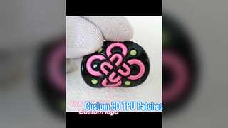 T&K Özel TPU 3D Yamalar Yüksek Frekans Etiketleri