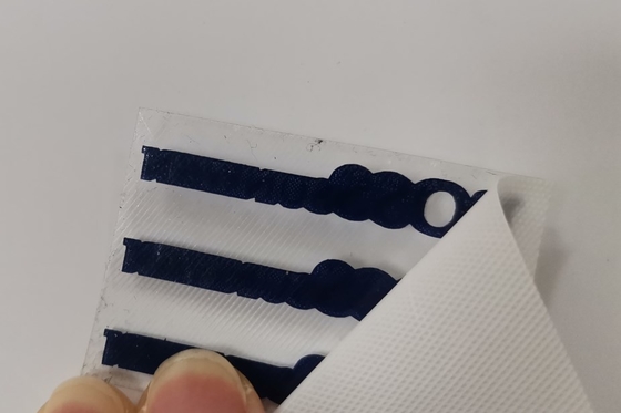 Giyim 3D Baskı Etiketleri Silikon, Kabartma Teknikleri ile Isı Transferi Etiketleri