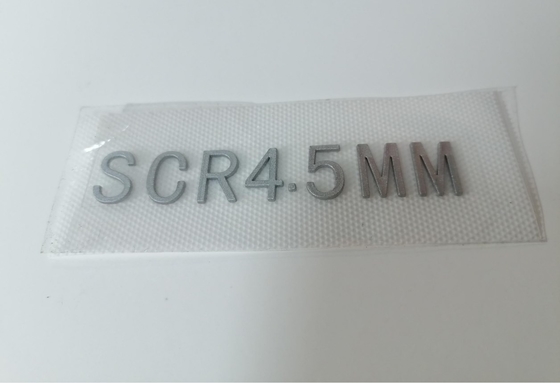 3D Kalıplı Özel Tasarım Isı Transferi Etiketleri Giysi İçin Silikon Logo