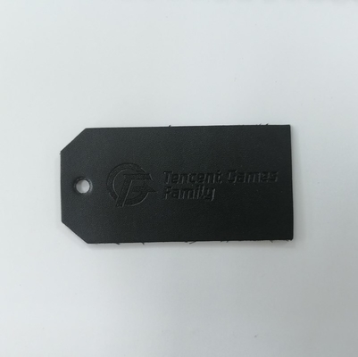 Kabartmalı Logo Süet Mikrofiber PU Deri Etiket Yıkanabilir Özel Renk