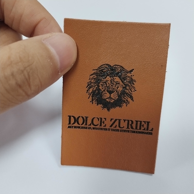 Giyim Çanta Kot için Özel Etiket Kabartmalı Deri Yamalar
