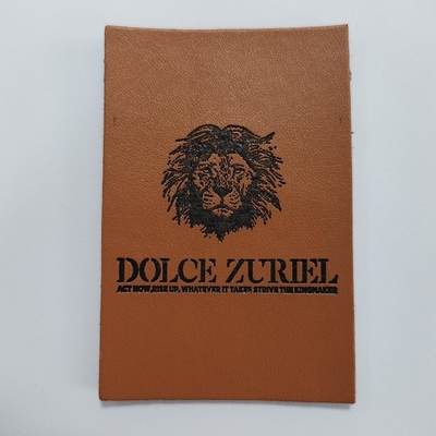 Giyim Çanta Kot için Özel Etiket Kabartmalı Deri Yamalar