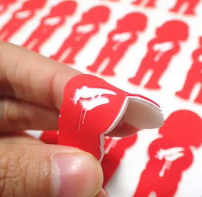 Giyim Özelleştirilmiş 3D Silika Jel Yama Isı Transfer Baskı Logosu