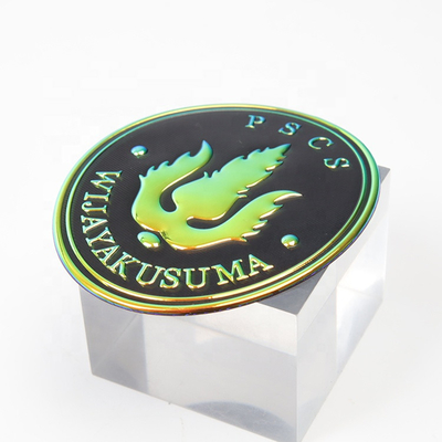 Crest 3D Futbol Takımı Kulübü Logosu TPU Isı Transferi Yamaları Yüksek Frekans