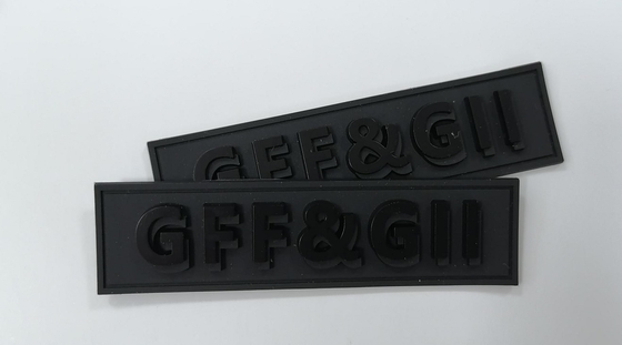 PVC Silikon Kauçuk Etiketler, Özelleştirilmiş 3D Isı Transferi Rozeti