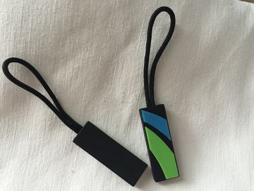 Güçlü 3D Yumuşak Pvc Fermuar Çektirme, Şirin Fermuar El Çantaları için Çeker