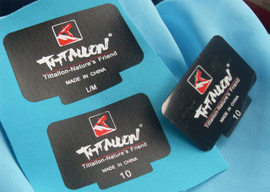 1mm Kalınlık 3D Silikon Isı Transfer Giyim Etiketleri Sportwear için