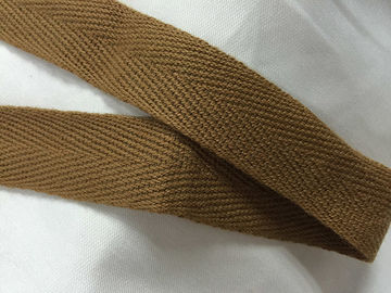 Renkli Dokuma Polyester Bant, 50 Mtrs / Roll Pamuk Herringbone Şerit