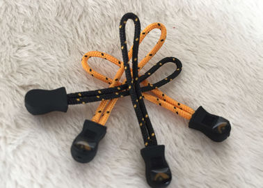 Yüksek Dereceli Kauçuk Silikon / PVC Tersinir Metal Dekoratif Fermuar Çeker