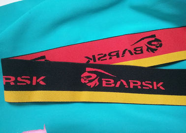 Özel Naylon Spandex Kabartma İç Çamaşırı Jakarlı Non Elastik Kordon Kemeri