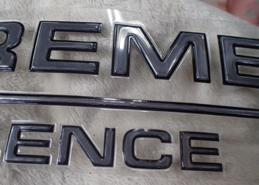 3D Efekti TPU Isı Transfer Giysi Etiketleri, Kabartma Logo&#39;lu Yüksek Frekanslı Düzeltme Eki Özel Üretim İçin