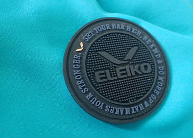 Silikon Malzeme Pvc Kumaş Etiket, Özel Tasarım PVC Kauçuk Yama 3D Silikon Bakım Etiketi