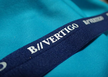 Konfeksiyon / Pantolon için Özel 20mm% 100 Polyester Tel Dikiş Bandı