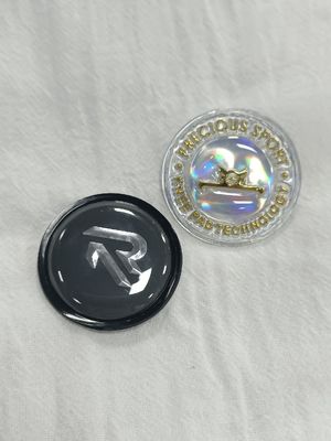 Özel Hologram Gökkuşağı TPU OEM Giyim Simfoni TPU Rozeti