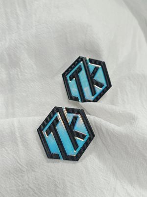 Özel Hologram Gökkuşağı TPU OEM Giyim Simfoni TPU Rozeti