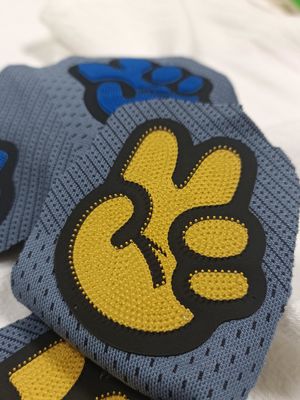 OEKOTEX Rezil Logo Yıkanabilir Yamalar Pazarlanabilir Özel Yamalar