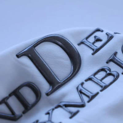 Özel Tasarım Harfleri Yüksek Frekanslı Rezil Marka Etiketi 3D TPU Logosu Giysi Etiketleri Üzerine Isı Transfer Demiri