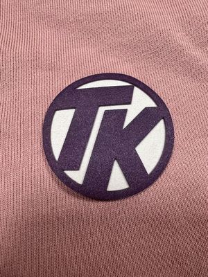 Özel 3D Puff köpüklü giyim Embossed çıkartma giyim logoları Hoodie için ısı baskı etiketleri