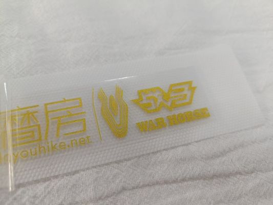 3D Çizilmiş Parlaklık Logosu Demir Üzerli Kıyafetler Isı Kauçuk Rozet Silikon Isı Transfer Yama