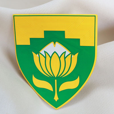 Fabrika özelleştirilmiş ısı transferi TPU etiketleri 3D TPU logo yastıkları giyim için marka yastığı