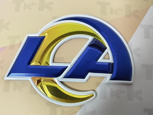 Özel 3D Isı Transfer Rozetleri Altın TPU Yamaları Spor Giysi için Marka Etiketleri Özel Giyim Dekorasyonu