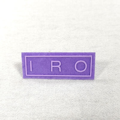 Silikon Baskılı Etiket - Giysi Dekorasyonu için Özel Logolu Silikon Yama