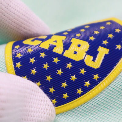 Özelleştirilmiş 3D TPU Isı Transfer Etiketleri Üç Renk Yıkanabilir ve Dayanıklı Giyim İçin