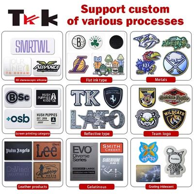 Dokuma Dokusu (Tatami) Silikon Isı Transfer Yamaları - Minimalist Tasarım, Modern Giyim İçin Düz & Yumuşak