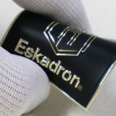 Custom TPU Voltage Label | 3D Embossed Gold Logo for Equestrian Apparel