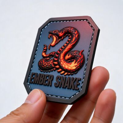 Özel Yüksek Yoğunluklu 3D Yükseltilmiş Yumuşak PVC Yamalar Toptan Çok Renkli Kişiselleştirilmiş Keskin Detay Kabartmalı Kauçuk Etiket