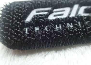 Yüksek Frekans Kanca Ve Döngü Fastener 3 M Yansıtıcı Siliver TPU Logo Velcro Giyim