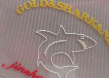 3D Kabartmalı Renkli Serigrafi Etiketleri Ile Sıcak Erime Tutkal Isı Basın Için T Gömlek