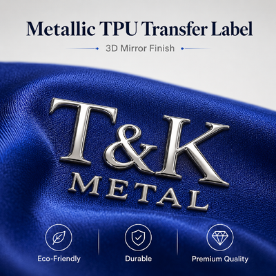 Özel Tpu Isı Transfer Logo 3D Tpu Etiket Transfer Yumuşak Tpu Logo Giysi için