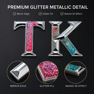 Özel 3D METALİK GILTER Sıcaklık Transferi LOGO APPAREL & SPORTSWEAR için etiketler