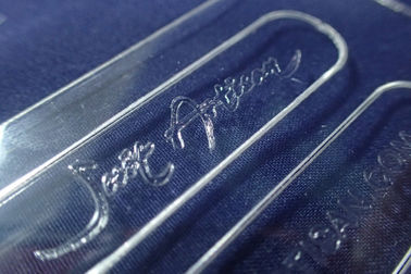 Coutom Laser Logo Giyim Etiketleri, Şeffaf Akrilik Etiketler