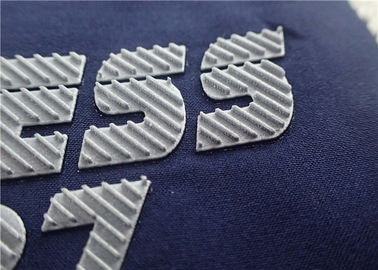 Yükseltilmiş Dimi Flaş Gümüş Yüzey Isı Transferi Logosu Üç Boyutlu Efekt