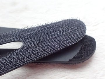 Giysi İçin Özel Siyah Velcro Kanca Ve Döngü Yamaları