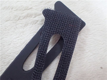 Giysi İçin Özel Siyah Velcro Kanca Ve Döngü Yamaları
