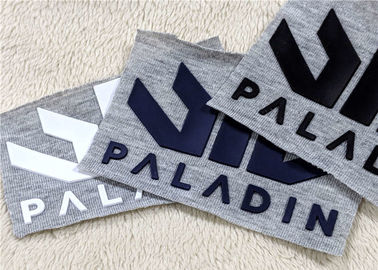 Isı Transferi Silikon Etiket, Konfeksiyon İçin Kabartma Logo PVC Kauçuk Yama